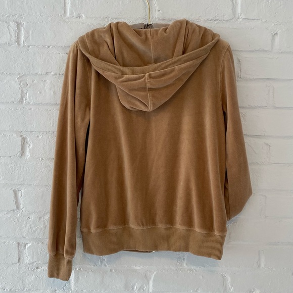 Velour Tracksuit Michael Kors 2 Piece Set in Camel Tan Color - Picture 4 of 9